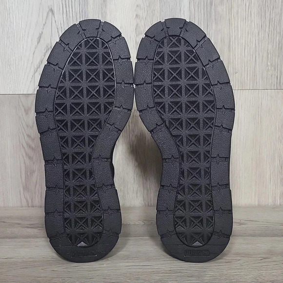 🛍Puma Mayze Stack Chelsea Boot‎ White Black Slip On Womens Size 5.5 - Picture 9 of 10